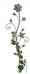 DanDiBo Rankhilfe, Grau, Metall, 34x110x3 cm, Gartenzubeh&ouml;r, Gartendeko