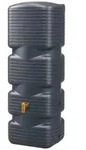 4rain Wandtank, Graphit, Kunststoff, 170 L, 40x118x42 cm, Gartenzubeh&ouml;r,