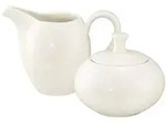 Seltmann Weiden Milch-, Creme, Keramik, Rund, 2 cm, Kaffee & Tee, Zuckerdosen
