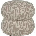 Livetastic Pouf Anic, Sand, Textil, F&uuml;llung: Polyetherschaumkern, 43x40x43 cm,