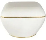 Kayoom Hocker, Gold, Beige, Metall, 42.5 cm, Wohnzimmer, Hocker, Sitzhocker