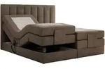 MKS Boxbett, Braun, Holz, 2-Sitzer, H4, 7-Zonen, Rechteckig, 140x200 cm,