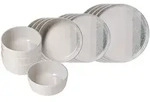 Ritzenhoff Breker Einsteiger-Set, Grau, Keramik, 16-teilig, Rund, 2x2x2 cm, Essen &