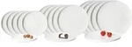 Ritzenhoff Breker Teller-Set, Wei&szlig;, Keramik, 18-teilig, Rund, 2x2x2 cm, Essen &