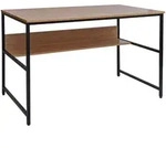 MCW Schreibtisch, Braun, Metall, 120x78x60 cm, Arbeitszimmer, Schreibtische,