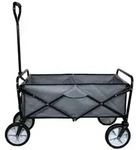 Monstershop Gartenwagen, Grau, Metall, 53x113x98 cm, Gartenzubeh&ouml;r,...