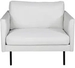 Livetastic Sessel, Schwarz, Beige, Kunststoff, Textil, Uni, 95x80x84 cm, Wohnzimmer,