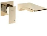 REA Unterputz, Gold, Metall, 15x10x18 cm, Badezimmer, Waschbecken & Armaturen,