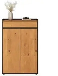 Idimex Schuhschrank, Schwarz, Eiche, Holz, Mode, 74x114x35 cm, FSC Mix,...