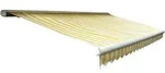 MCW Kassetten-Markise, Gelb, Wei&szlig;, Textil, 500x23x300 cm, Sonnen- & Sichtschutz,
