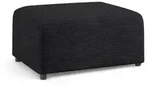 Fun M&ouml;bel Polsterhocker, Anthrazit, Textil, 100x45x91 cm, Wohnzimmer, Hocker,