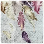 Sanilo Badematte, Lila, Kunststoff, Quadratisch, 53x53 cm, Badtextilien,...