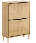 SoBuy Schuhschrank, Natur, Holzwerkstoff, 60x83x24 cm, Garderobe,...