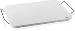 Gefu Pizzastein, Schwarz, Silber, Wei&szlig;, Metall, Kunststoff, Keramik, 30x1.5x38...