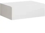 Livetastic Nachtschrank, Wei&szlig;, Holzwerkstoff, 1 Schublade(n) Schubladen,...