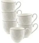 Villeroy & Boch Espressotassen, Wei&szlig;, Keramik, Kaffee & Tee, Tassen,...
