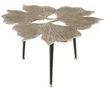 riess-ambiente Couchtisch, Silber, Metall, Rechteckig,Rechteckig, 75x40x75 cm,