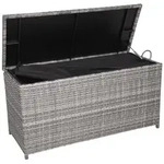 Deluke Auflagenbox, Grau, Kunststoff, 50x60x120 cm, Aufbewahrung &...