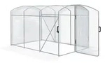 Outsunny Foliengew&auml;chshaus,, Transparent, Kunststoff, 200x195x300 cm,