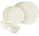 Seltmann Weiden Basic-Set, Creme, Keramik, 6-teilig, Rund, 2x2x2 cm, Essen & Trinken,