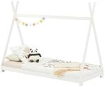 Idimex Tipibett, Wei&szlig;, Holz, Kiefer, Mode, 95x167x205 cm, FSC Mix, Kinder- &