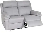 MCW 2Er-Kinosessel, Hellgrau, Textil, 150x106x164 cm, Wohnzimmer, Sessel