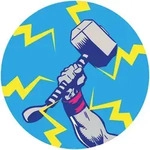 Xora Fototapete, Mehrfarbig, Cartoon, Tapeten & Wandverkleidungen, Fototapeten