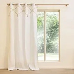 Douceur d ́int&eacute;rieur Fenstervorhang, Beige, Textil, 240x140 cm, Wohntextilien,
