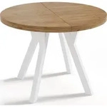 WFL Group Esstisch, Eiche Wotan, Holz, Echtholz, 10-Sitzer, Rund,Rund,...