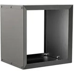 Alberts Brennholzregal, Schwarz, Metall, Rechteckig, 49x49x49 cm, Kleinm&ouml;bel,...