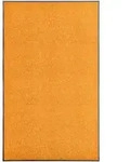 vidaXL Fussmatte, Orange, Kunststoff, 90x150 cm, rutschfest, Teppiche & B&ouml;den, Fu&szlig;