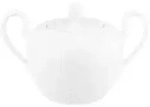 Seltmann Weiden Zuckerdose, Wei&szlig;, Keramik, Rund, 7.9 cm, Kaffee & Tee, Zuckerdosen
