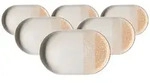 Ritzenhoff Breker Servierplatten, Braun, Keramik, Oval, 13x2x20 cm, Tischkultur &