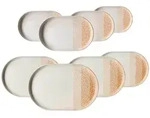 Ritzenhoff Breker Servierplatten, Braun, Keramik, Oval, 2x2x2 cm, Tischkultur &