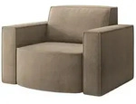 Fun M&ouml;bel Sessel, Braun, Textil, 98x74x89 cm, Wohnzimmer, Sessel, Polstersessel