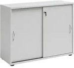 Mid.you Aktenschrank, Hellgrau, Holzwerkstoff, 1 F&auml;cher, 100x77.4x39.5 cm,...