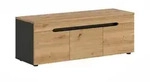 Xonox Sitzbank, Grau, Holzwerkstoff, 120x43x37 cm, Garderobe, Garderobenb&auml;nke,