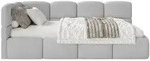 Selsey Jugendbett, Hellgrau, Kunststoff, 1-Sitzer, 120x200 cm, Kinder- &