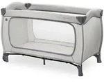 Hauck Reisebett Sleep N Easyfold, Hellgrau, Dunkelgrau, Metall, Kunststoff, Textil,