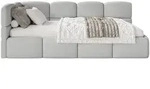 Selsey Jugendbett, Hellgrau, Kunststoff, 1-Sitzer, 120x200 cm, Kinder- &