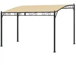 Quick Star Pergola, Beige, Textil, 296x1x260 cm, Sonnen- & Sichtschutz,...