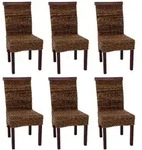MCW Esszimmerstuhl, Braun, Holz, Mahagoni, 47x93x43 cm, Esszimmer, St&uuml;hle,