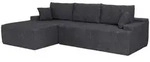 Juskys Sofa, Dunkelgrau, Textil, 250x155 cm, Wohnzimmer, Sofas & Couches,
