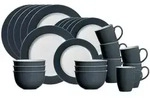 Ritzenhoff Breker Kombiservice, Anthrazit, Keramik, 24-teilig, 2x2x2 cm, Essen &