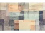 wash+dry Flachwebeteppich Gentle Blocks, Grau, Textil, Abstraktes, rechteckig,...