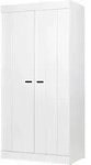 Livetastic Dreht&uuml;renschrank Connect, Wei&szlig;, Holz, Kiefer, massiv, 1 F&auml;cher,