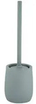 Wenko Wc-B&uuml;rstengarnitur, Blau, Keramik, 12x39.5x12 cm, B&uuml;rstenkopf...
