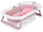 Chipolino Babybadewanne, Rosa, Kunststoff, 50x80 cm, female, Pflegen, Baden,