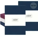 Sch&ouml;ner Wohnen Kinderspannbettlaken, Blau, Textil, 60x120 cm, Oeko-Tex&reg; Standard