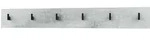 Vladon Garderobenpaneel, Hellgrau, Holzwerkstoff, 110.5x14.5x3.5 cm, Garderobe,